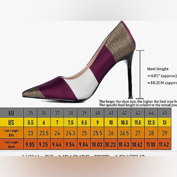 🆕 SOPHITINA Stiletto High Heels 11.5 - Picture 6 of 7